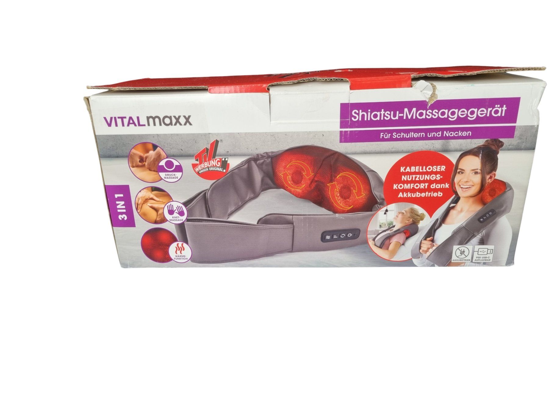 Dispositivi per massaggi: VITALMAXX Shiatsu-Massagegerät – Usato da Wangen b. Olten venduto da Restwert_Wangen 3