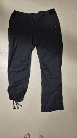 Damen Hose Royal Robbins Grösse 46 Schwarz Trim Fit 