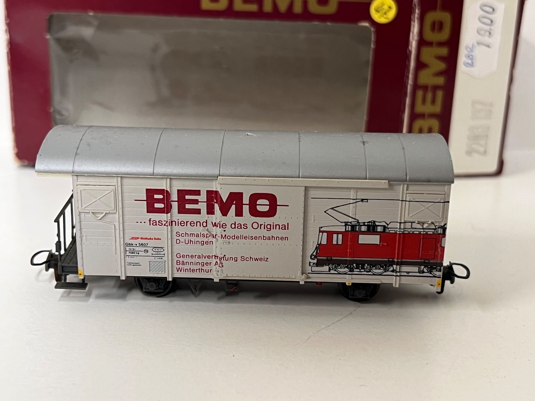Bemo Modellini di ferrovie: Bemo  Gbk-v 5607   RhB H0m – Usato da Neuenhof venduto da ludovicco 1