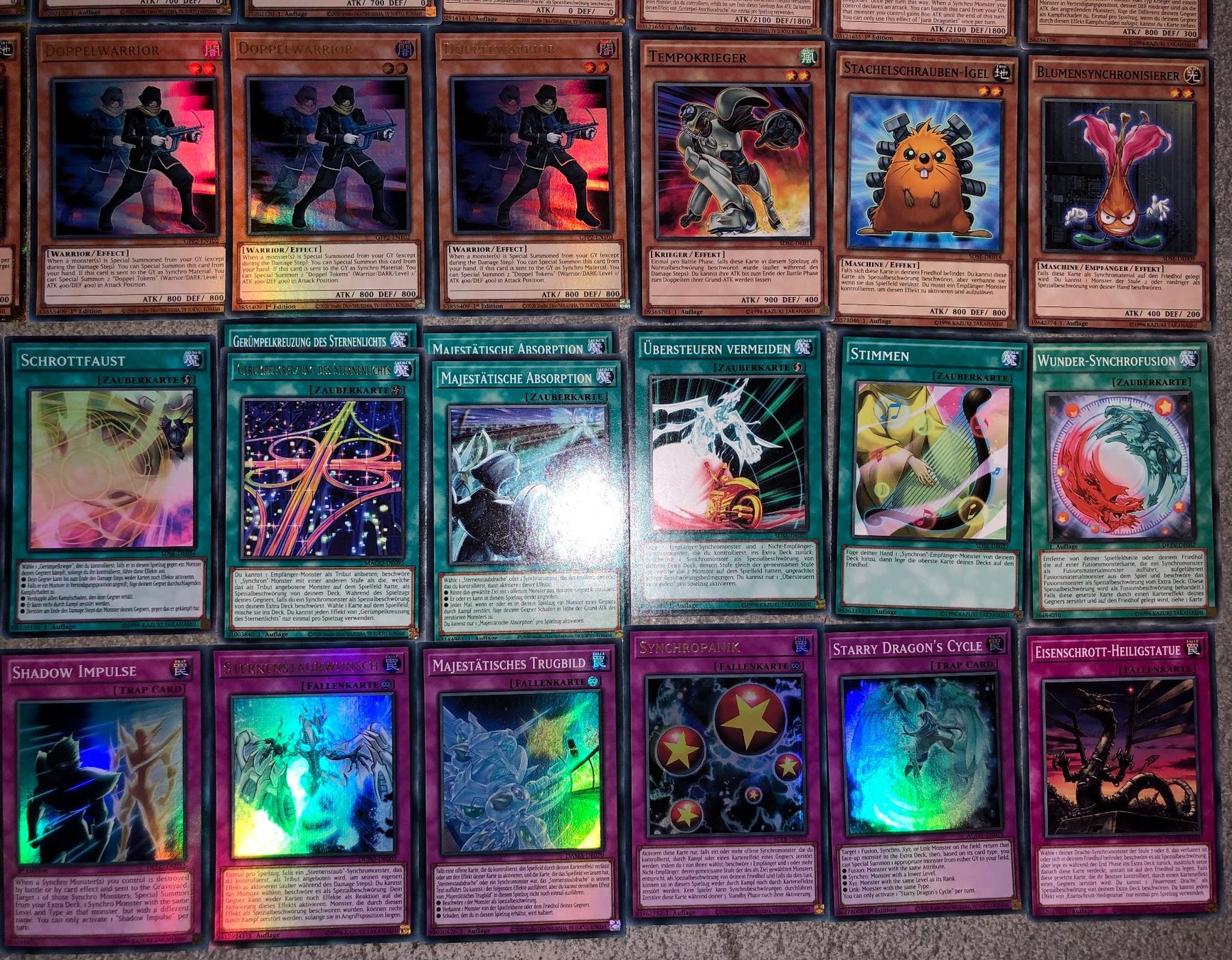 Yugioh Carte collezionabili: YuGiOh Gerümpel / Sternenstaub / Synchro -Deck – Nuovo (secondo la descrizione) da Altstätten SG venduto da ChangeMaker 4