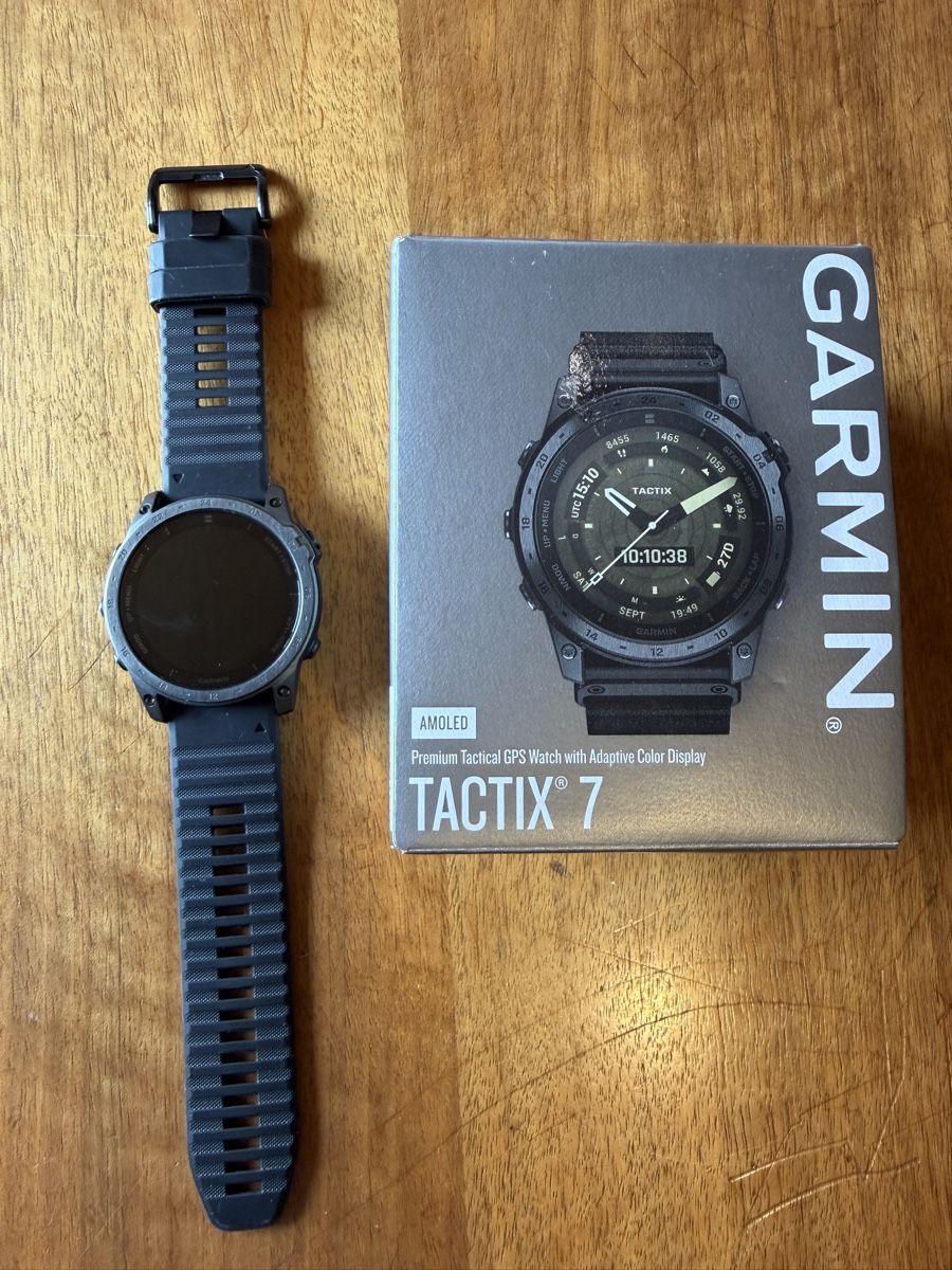 Garmin Smartwatch: Garmin Tactix 7 Premium Tactical GPS Watch AMOLED – Gebraucht aus Bellmund von m.a.burri 3