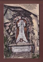 RUSSENDENKMAL in der Schöllenen - 1911 Feldpost