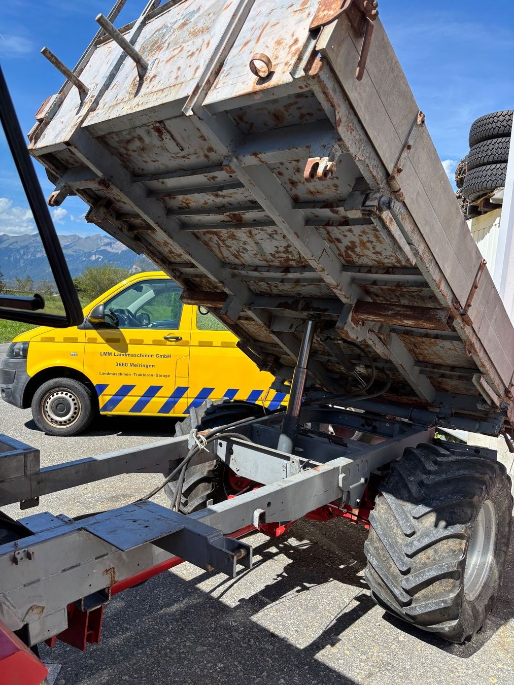 Aebi Tracteurs: Transporter Aebi TP 67 K mit Kipper Occasion – D'occasion à Meiringen par LMMLandmaschinenGmbH 8