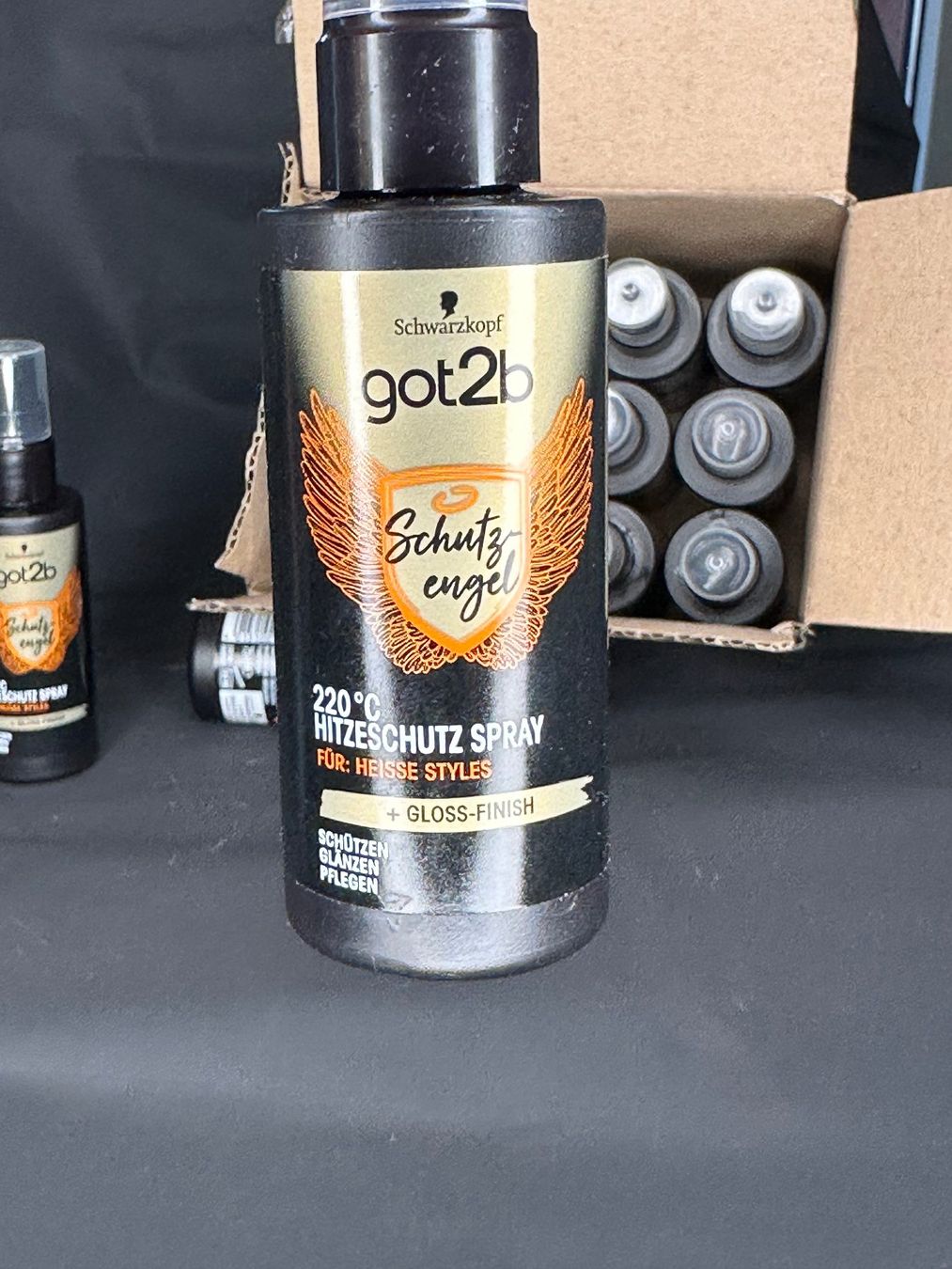Orologi da terra & Orologi da parete: 12x Got2b Schutzengel 220C Hitzeschutz Spray – Nuovo e nell'imballaggio originale da Kloten venduto da Loears