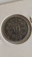 10 Rappen 1873, top Zustand, Sammlerstück (WA3)