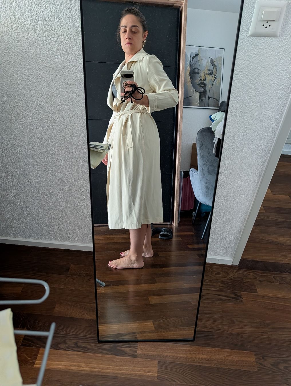Mäntel: Mantel/ Jacke Edit Beige Taglia 42 IT – Gebraucht aus Schlieren von Graziagra 1