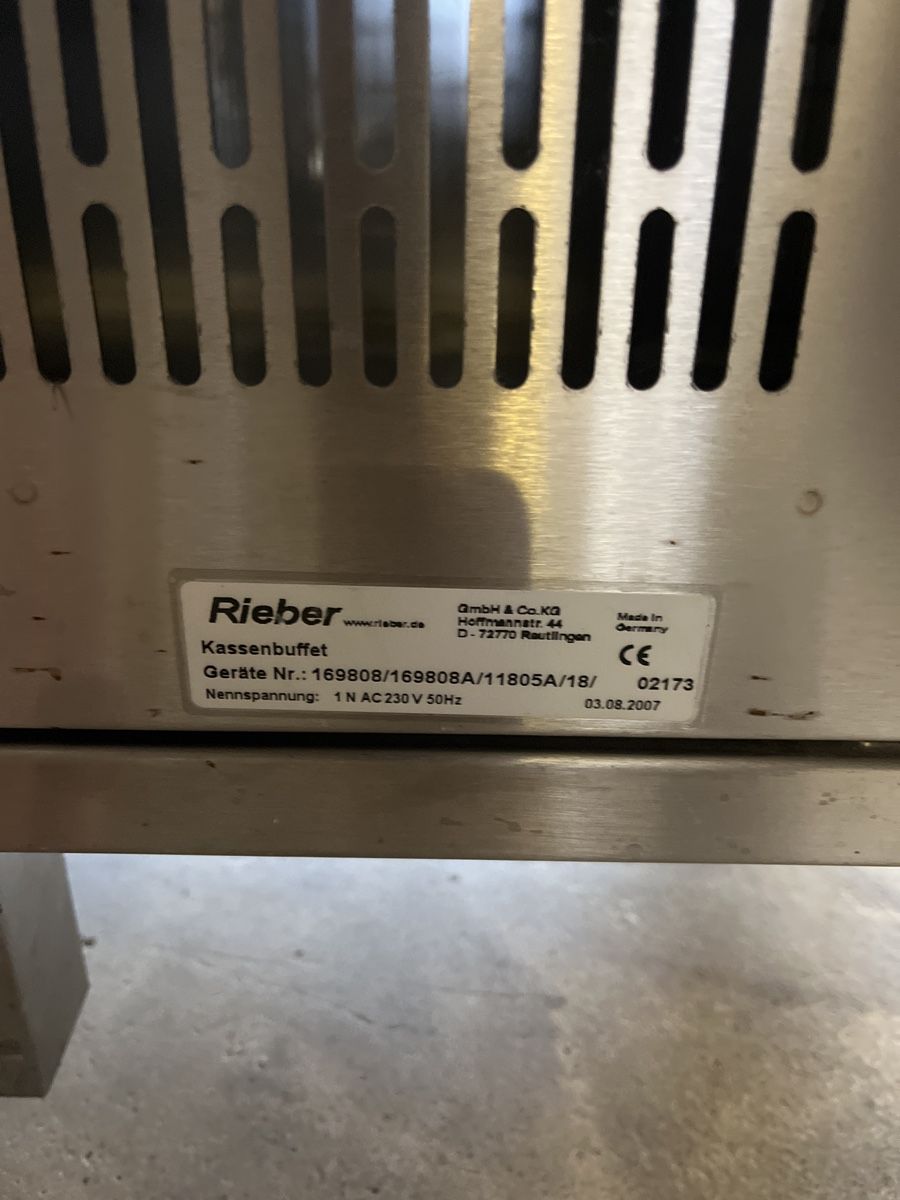 Rieber Elettrodomestici da cucina: Rieber Möbel/ Tisch/ Kassenbüffet Robust – Usato da Dittingen venduto da Cervolino77 2