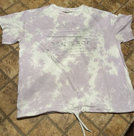 T-shirt H&M Lilla Tie-Dye - Taglia M - Estate ☀️💜👕