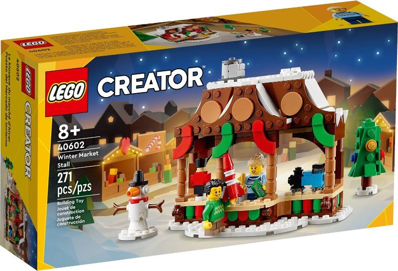 Lego Kit di costruzioni: Winter Market Stall 40602 – Nuovo e nell'imballaggio originale da Kloten venduto da Semi014