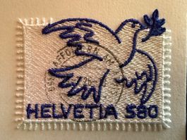 Briefmarke 2025 Sondermarke Friedenstaube Vollstempel