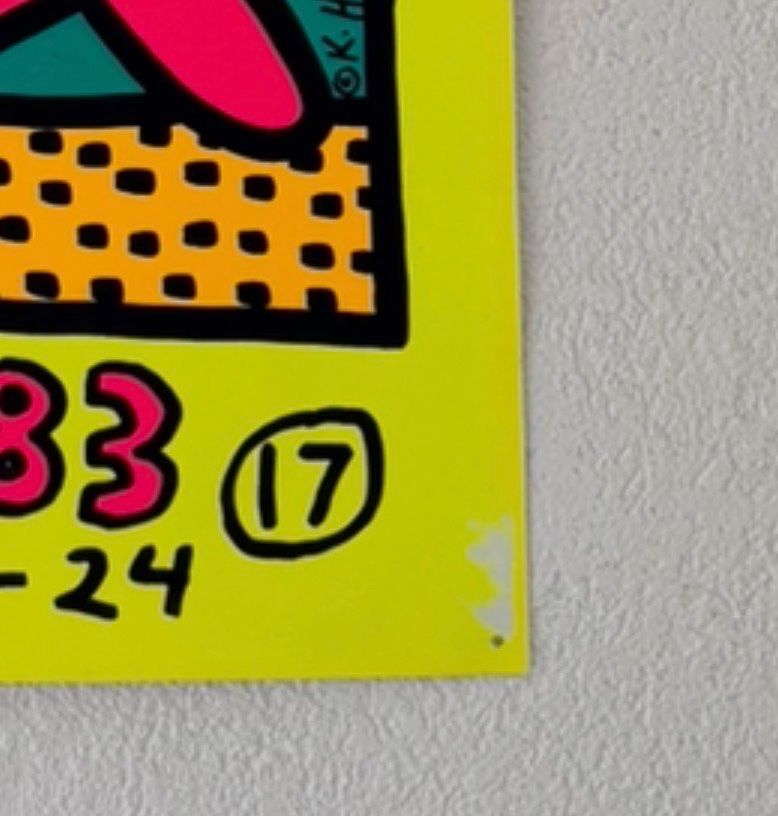 Foto & Immagini: Affiche MJF 1983 Keith haring - Occasion – Usato da Vevey venduto da Mirage567 1
