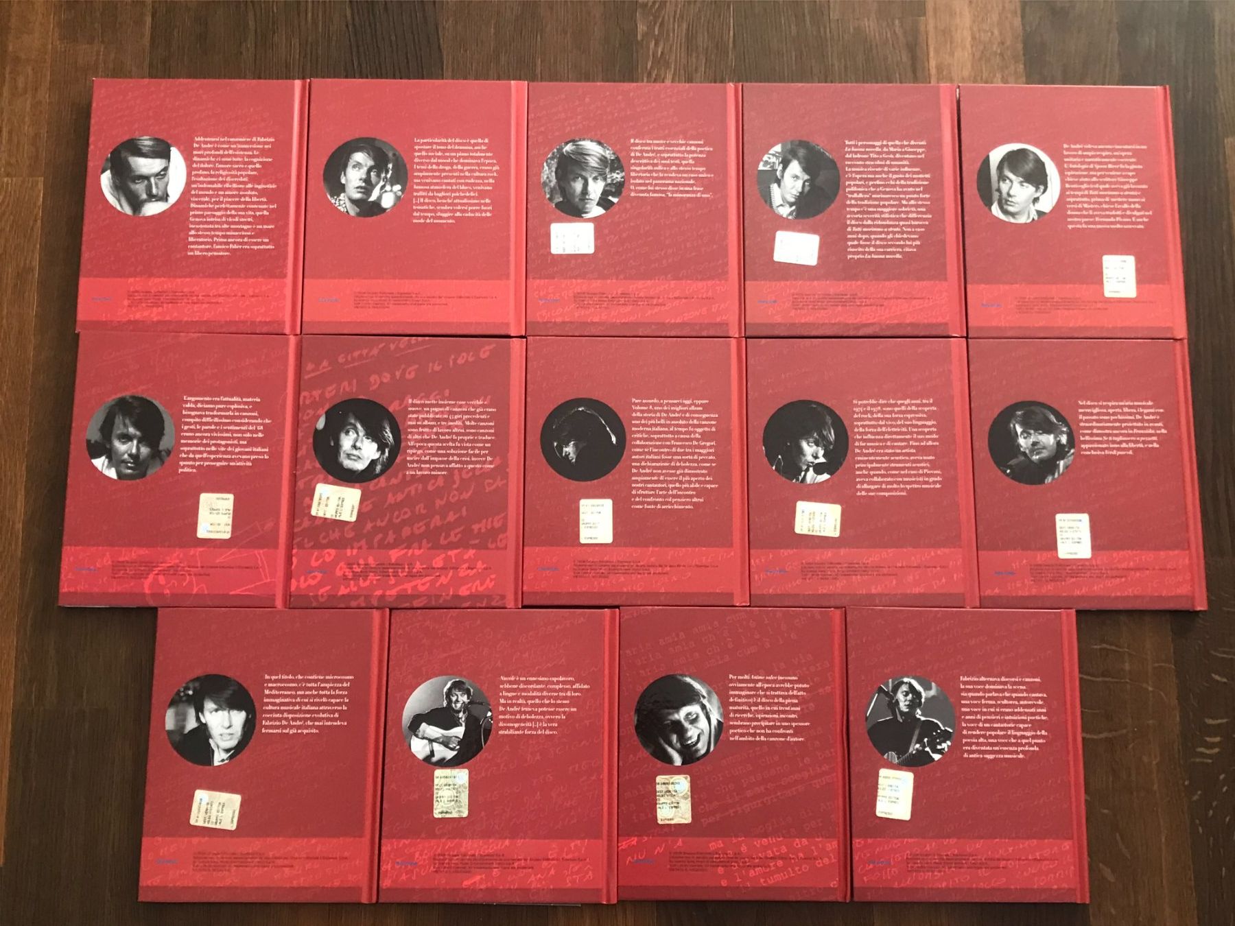 CD: FABRIZIO DE ANDRE - L'Opera Completa - 14CD + 1DVD Box - Top – Nuovo (secondo la descrizione) da Buchs AG venduto da Archie 5