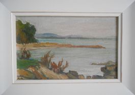Sarah Jeannot (1883 - 1958) Lac de Neuchatel 1939