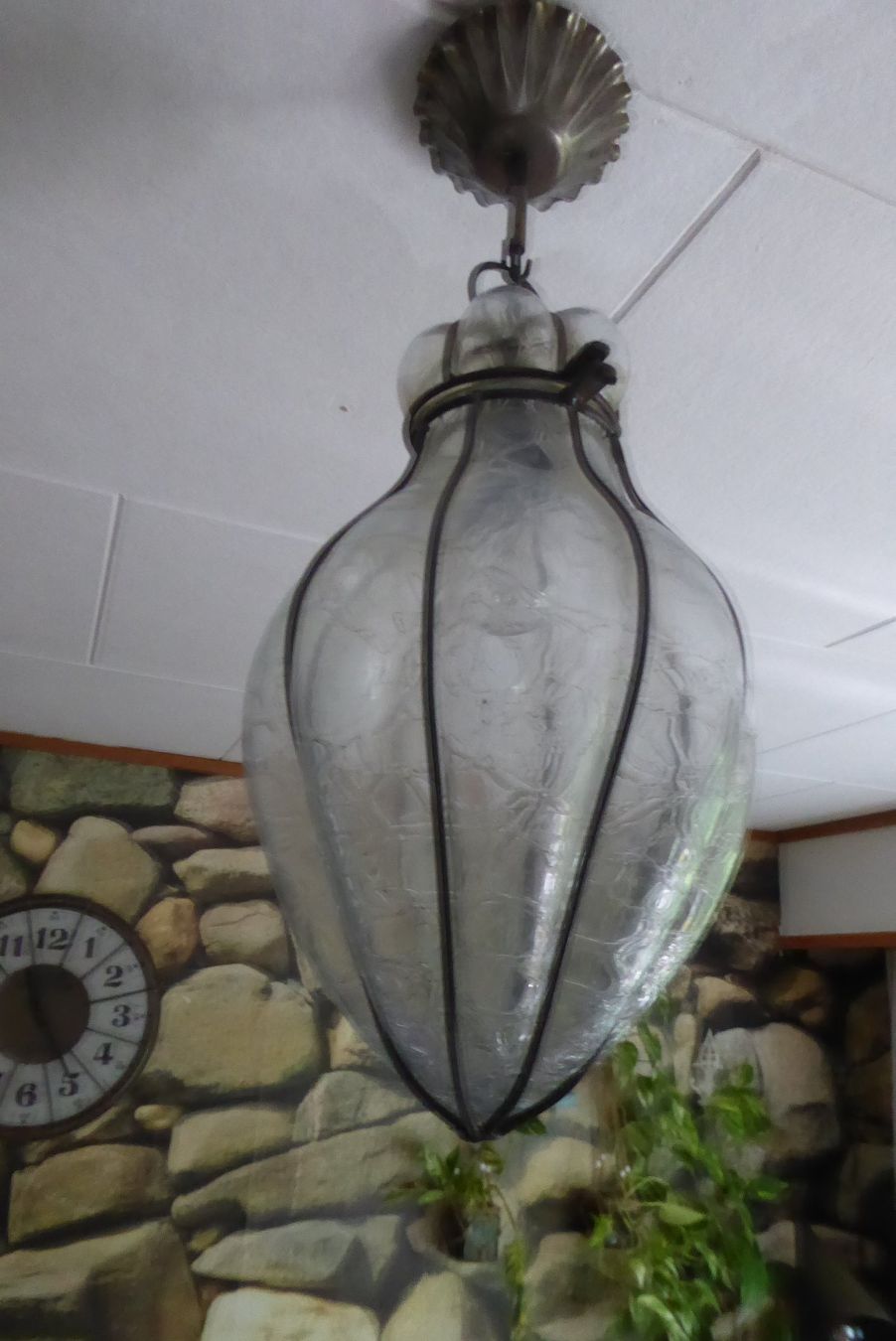 Lampadari & plafoniere: sehr schöne antike Lampe Handarbeit – Usato da Sargans venduto da Benziner