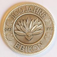 1100 Jahre Ebikon 1993 - Silbermedaille ab 1 Fr.