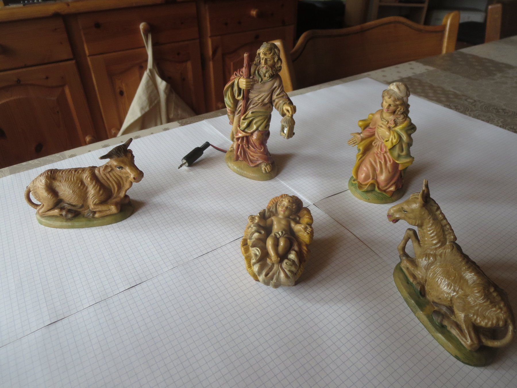 Statuette: Alte Italienische Krippenfiguren – Usato da Wolfhalden venduto da Quiria68 1