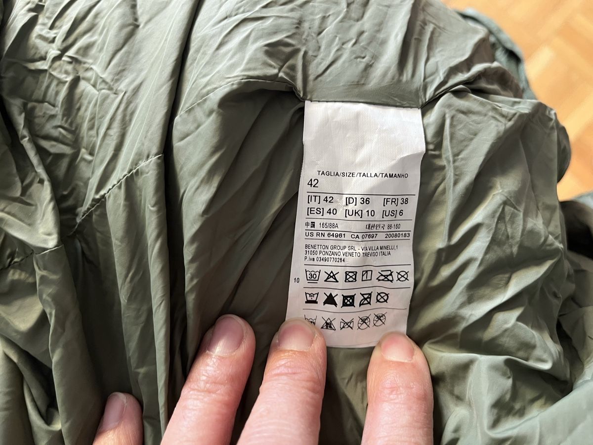 Benetton Jacken: Coupe vent Benetton taille 36-38 – Neu (gemäss Beschreibung) aus Genève von ct_fqr8 2