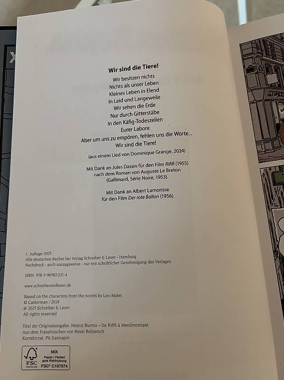 Fumetti: Nestor Burma neu – Usato da Thalwil venduto da Tannezapfe 1