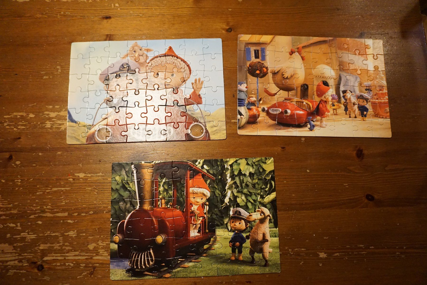 Puzzle: Puzzle vom Sandmännchen 3x48 Teile – Usato da Zürich venduto da einalemjena 1