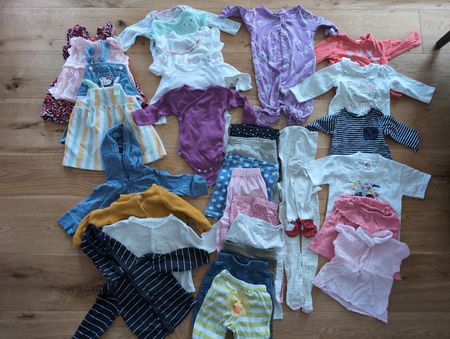 Supersüsses grosses Mädchen Kleiderpaket Grösse 68