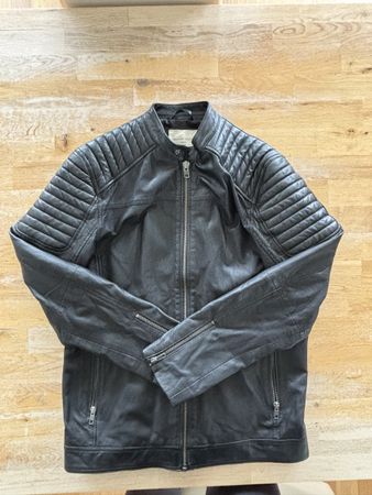 Lederjacke Selected Homme