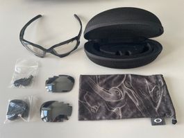 Oakley Racing Jacket Sunglasses, 2x lenses and Soft Vault