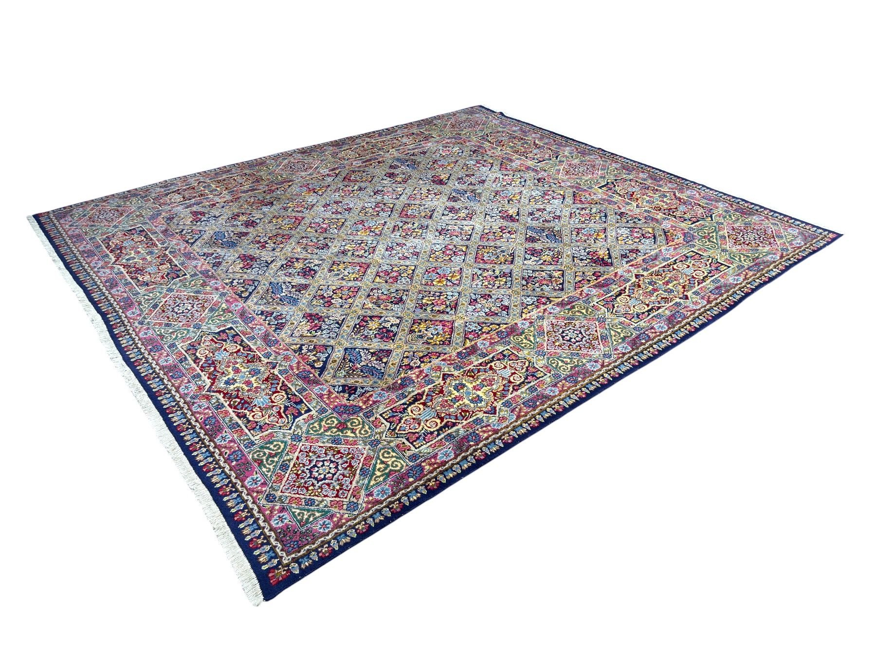 Tappeti: 3,5 x 3,1 m Kirman Perserteppich - fast quadratisch – Usato da Bennau venduto da Mayer_Carpets 7