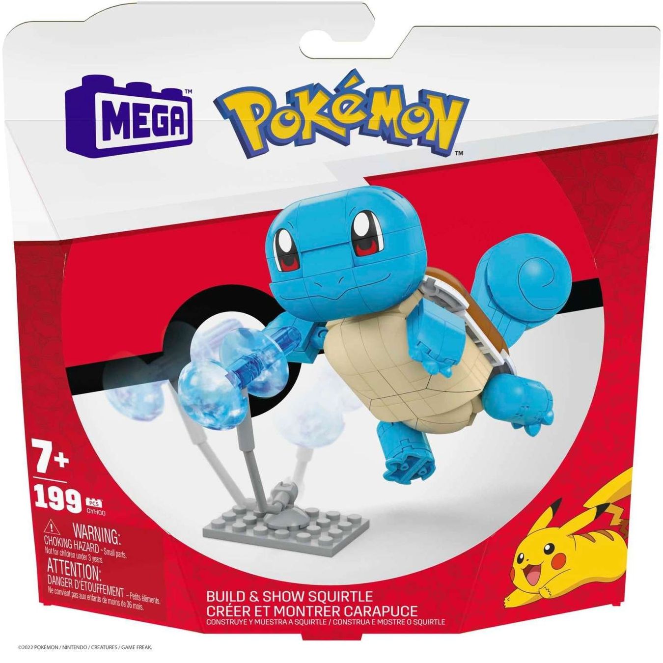 Mega Baukästen: Mega Pokémon Schiggy GJH00 – Neu und originalverpackt aus Basadingen von NekoBricks 5
