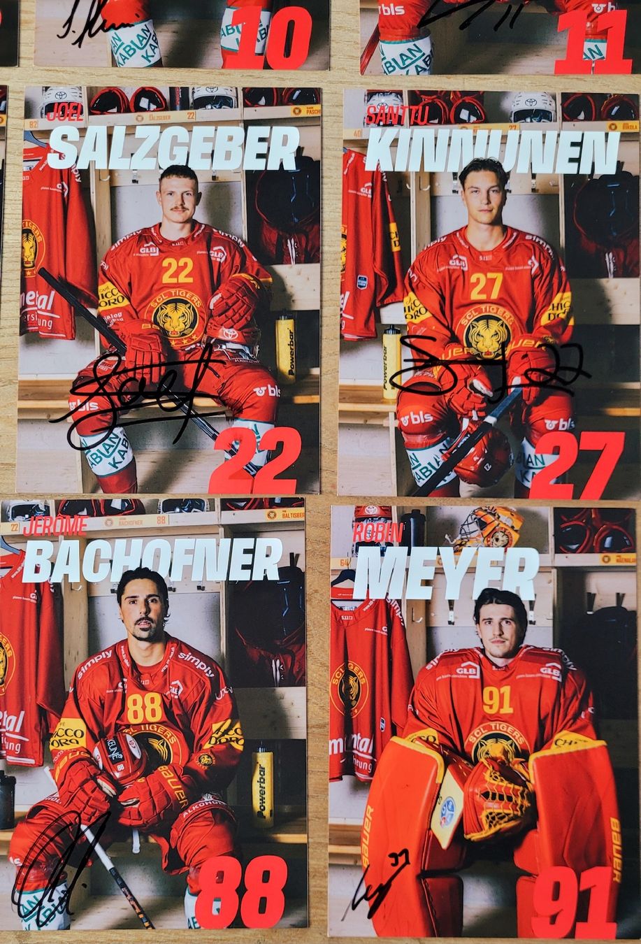 Autografi: SCL Tigers signierte Autogrammkarten  – Usato da Steffisburg venduto da Gismo49 4