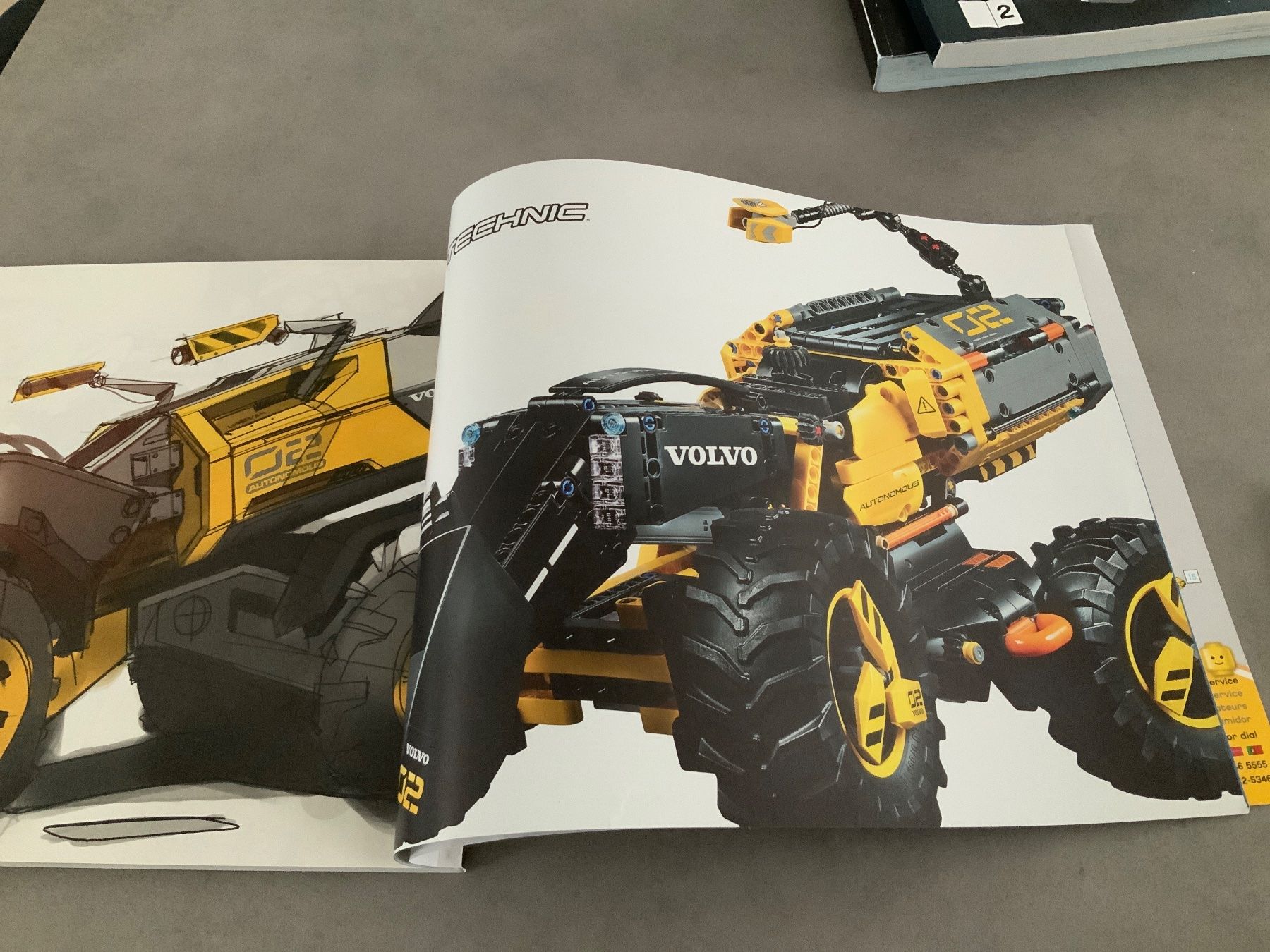 Modellbausätze & Standmodelle: Lego Technic BAUANLEITUNG 42081 zu Volvo Traktor – Gebraucht aus Uster von Macita56 1