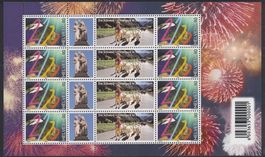 OS80E, Millennium im Bogen postfrisch Kt. 250.-++