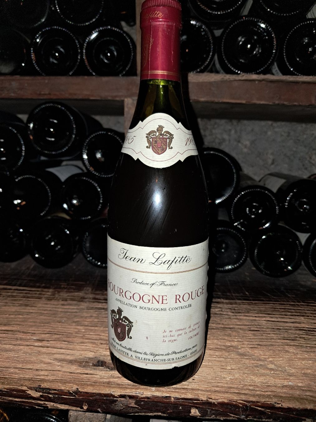Vino: Bourgogne Rouge Jean Lafitte1985 – Nuovo e nell'imballaggio originale da Le locle venduto da juliensaran