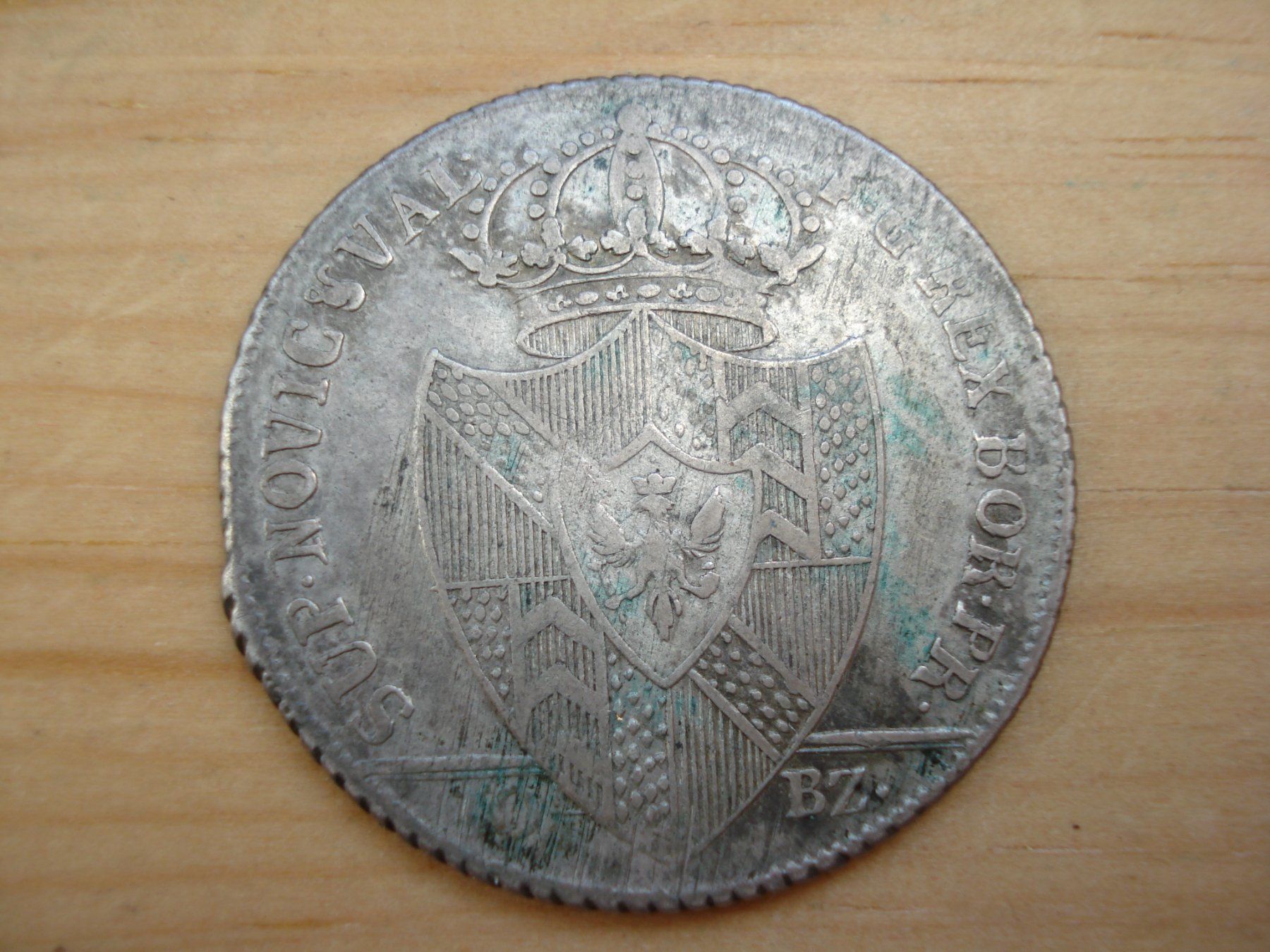 Tutti le monete: (E) Neuchâtel 10 1/2 Batzen 1796 – Usato da Erlach venduto da Net-Coins