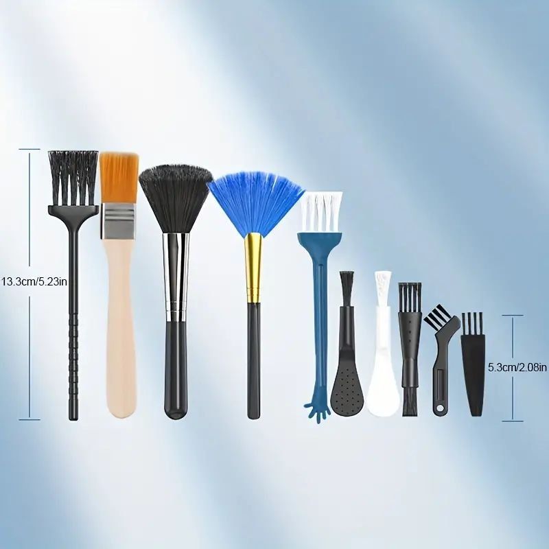 Tutti gli attrezzi: Feinstaub-Pinsel, Set, 10-teilig – Nuovo e nell'imballaggio originale da Luzern venduto da Salefactory 2