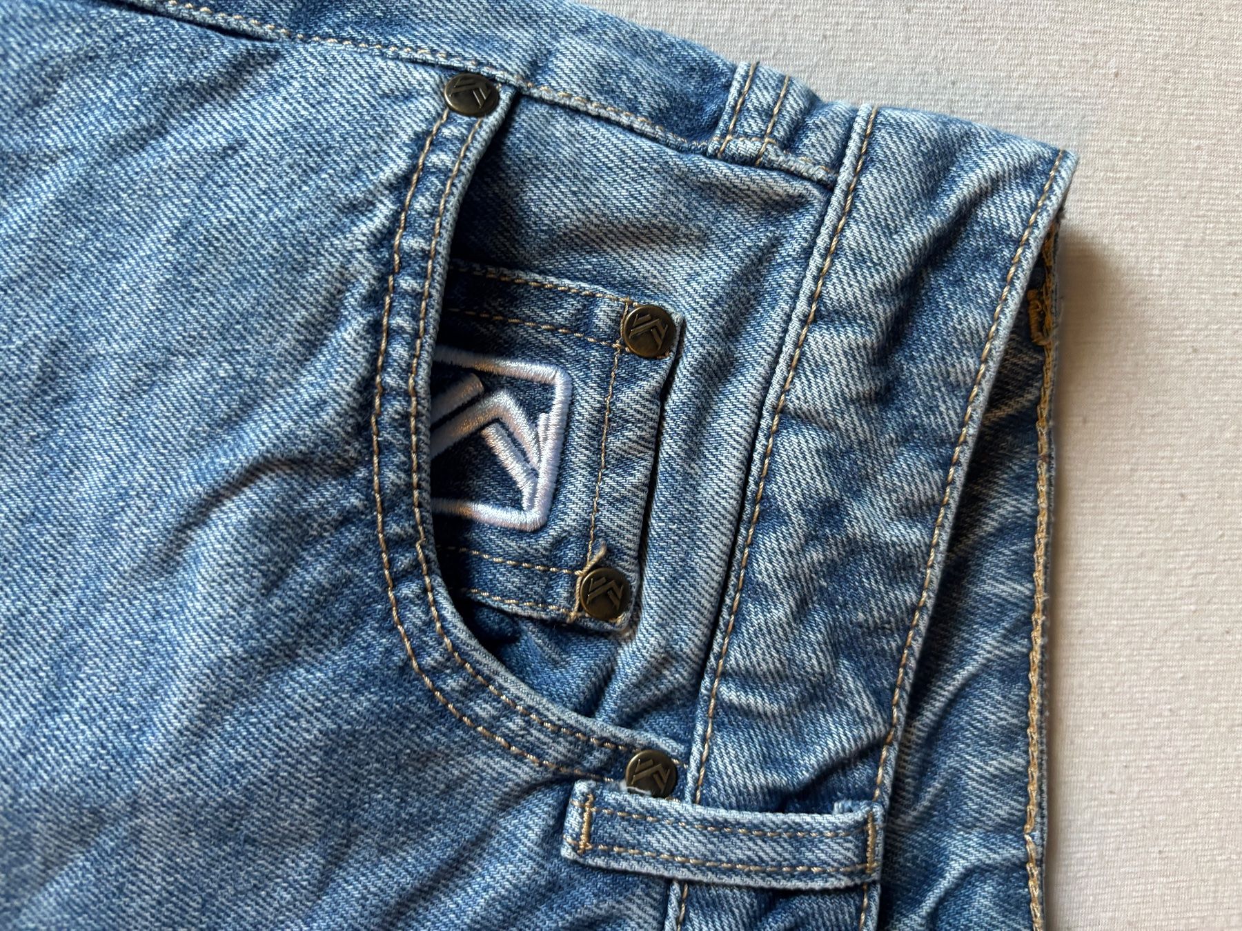 Karl Kani Jeans: Jeans Denim blau locker geschnitten – D'occasion à Zürich par flu_2k2k 1