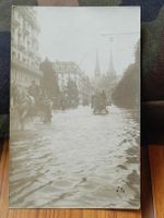Echt Photo Karte / Überschwemmung in Luzern ca. 1910