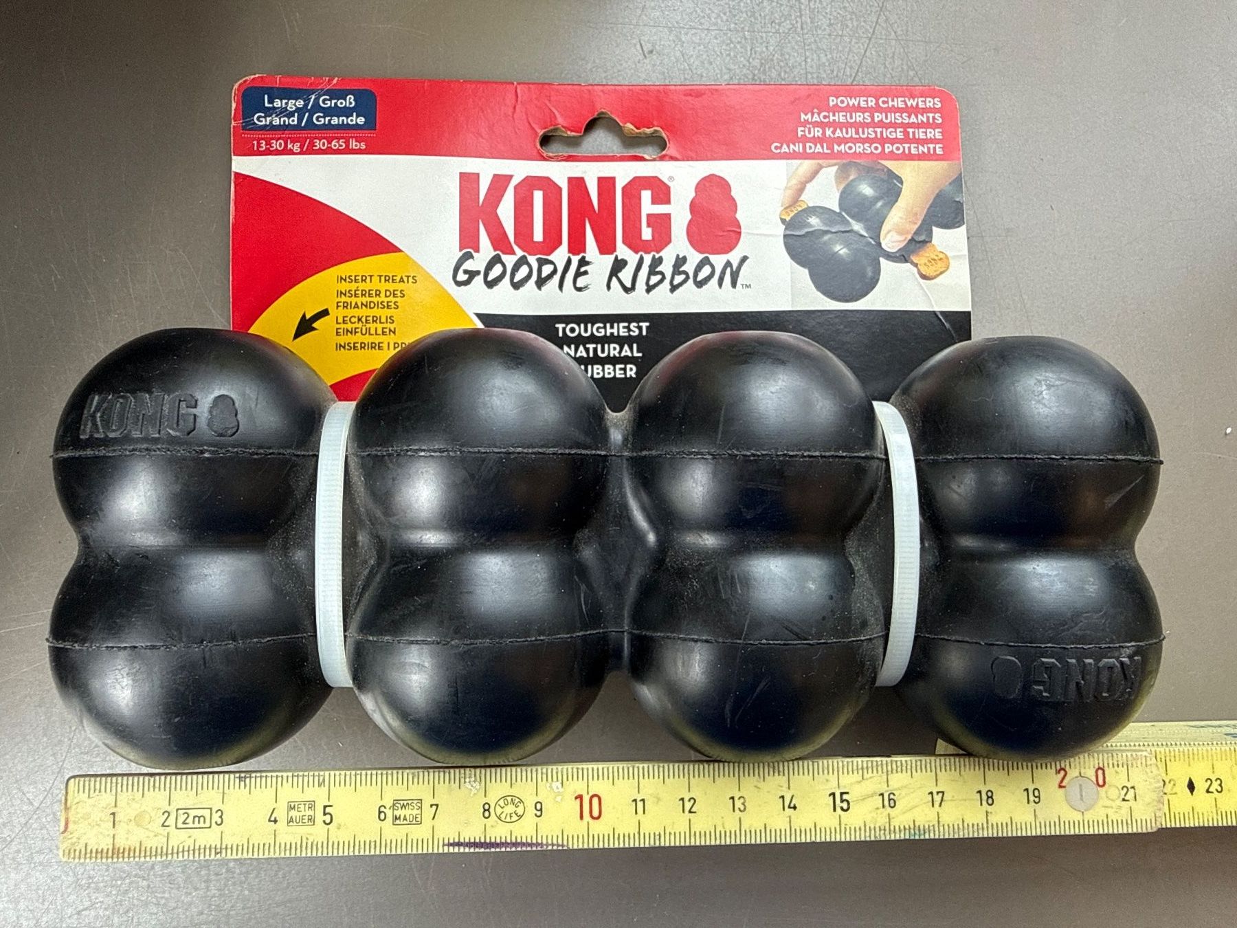 Giocattoli: Kong Goodie Ribbon L – Nuovo e nell'imballaggio originale da Zürich venduto da Aquarium_Seerose 3