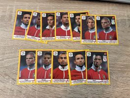 Panini EM 2012 Swiss Platinum Edition 12x Bilder Portugal