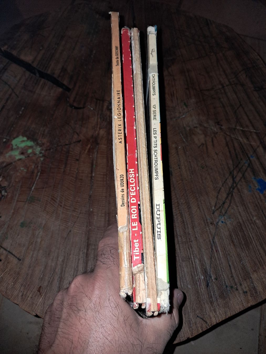 BD: Lot de 4 bd abimées – D'occasion à Le locle par juliensaran 1