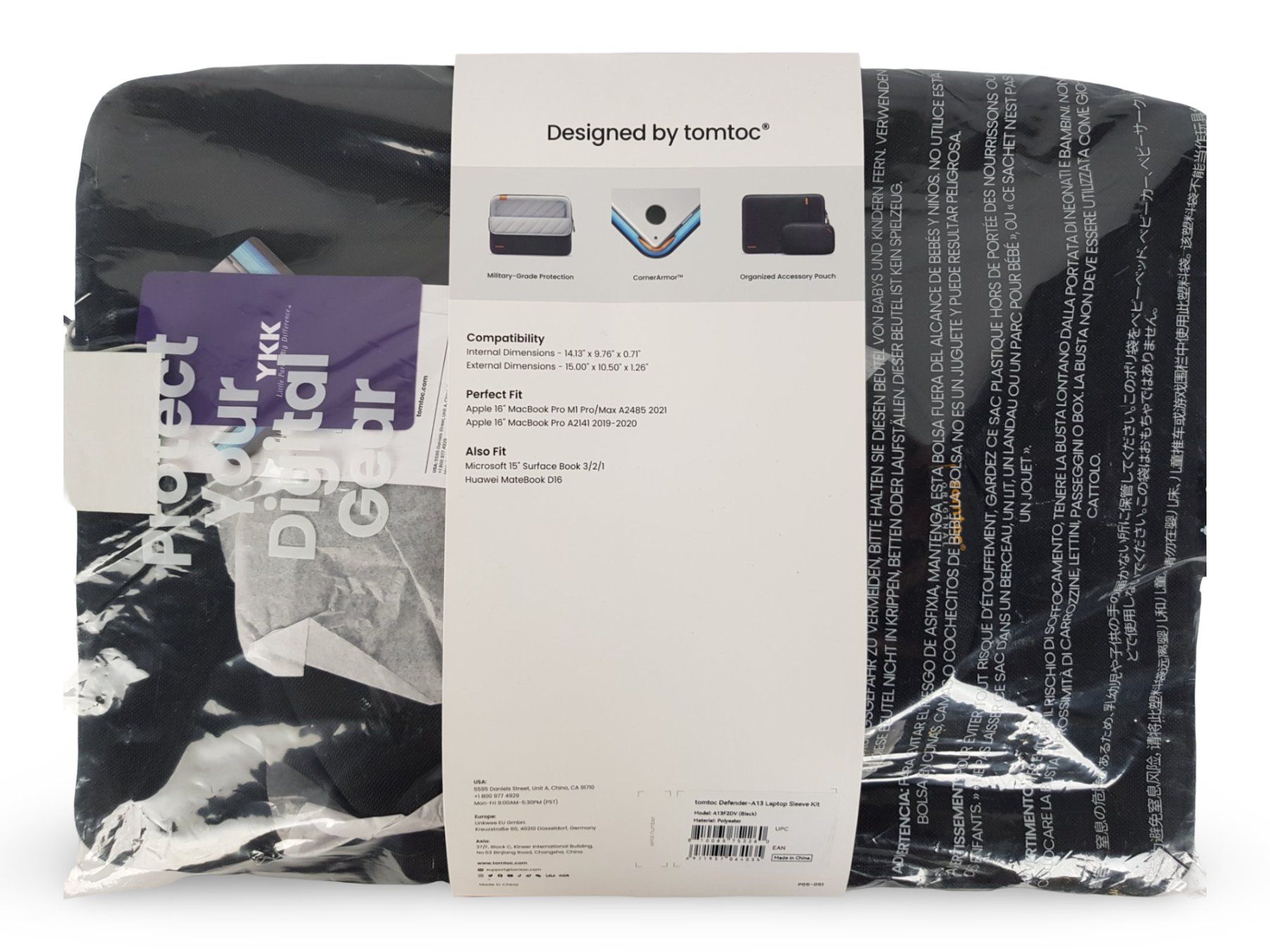 Apple Covers & Borse: TOMTOC Hülle für 16-inch MacBook Pro – Nuovo (secondo la descrizione) da Suhr venduto da Restwert_Suhr 4
