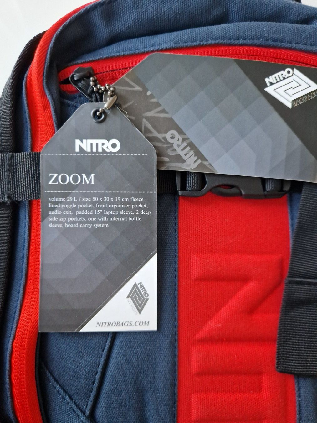 Rucksäcke: Nitro Unisex Rucksack - Blau/Rot - Neu – Neu und originalverpackt aus Wallisellen von LaszloCH 2