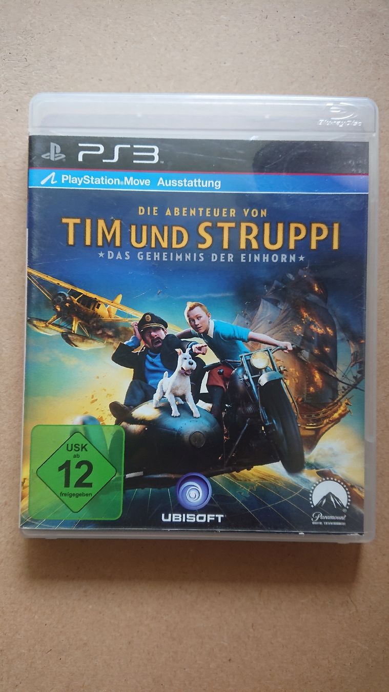 Spiele: Tim und Struppi PS3 - Das Geheimnis der Einhorn - – Gebraucht aus Chur von FreakofRarity