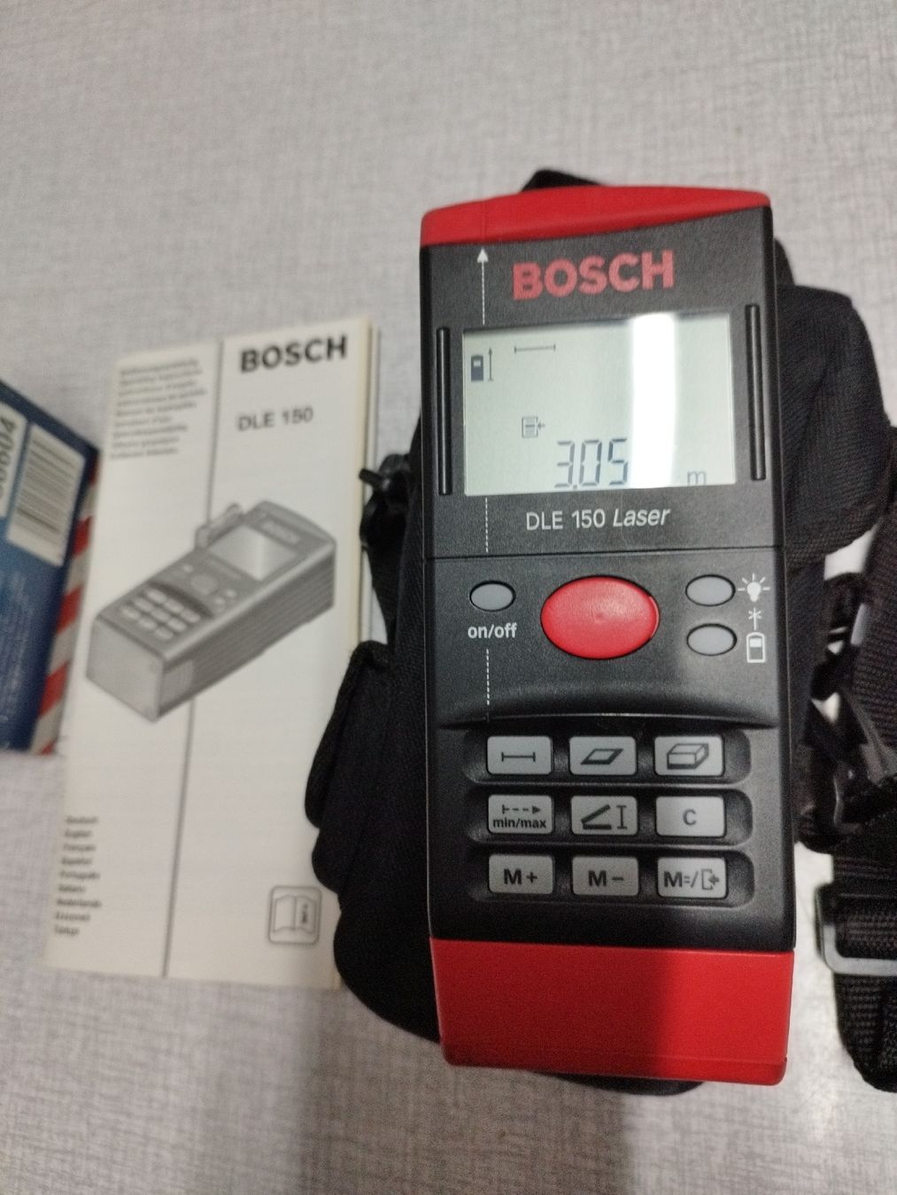 Bosch Misurare: Telemetro Laser Bosch DLE 150 - Misurazioni Precise! – Usato da Rovio venduto da pip_y76x 1