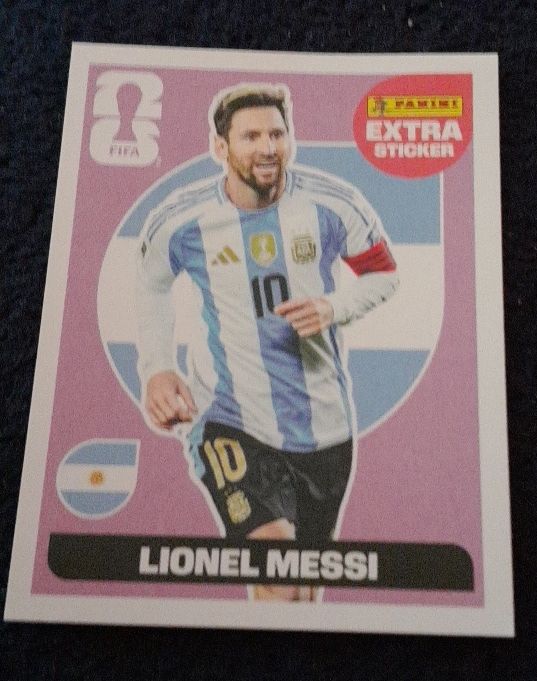 Panini Carte collezionabili: Panini Extra Sticker Lionel Messi 2026 – Nuovo (secondo la descrizione) da oekingen venduto da beauty1964