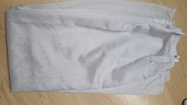 Vorhang 131cm lang, 143cm breit mit Gleiter, weiss