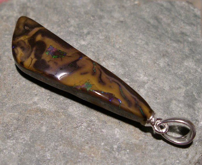 Ciondoli: theOPAL *** AUSTRALISCHER BOULDER OPAL ANHÄNGER *** – Nuovo e nell'imballaggio originale da Ebnat-Kappel venduto da theOPAL 3
