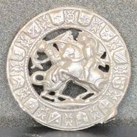 Emblem,Wappenschild, Abzeichen wohl aus Zinn, fairer Versand