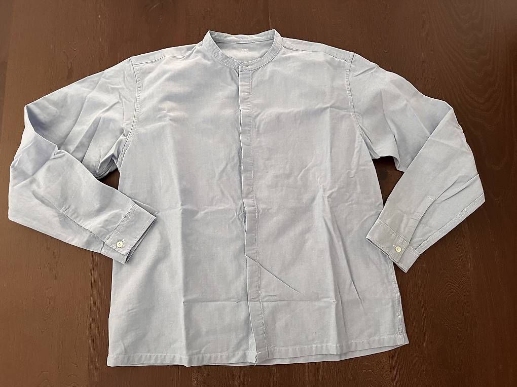 Camicie: Hellblaues Muji Hemd mit Mao Kragen – Usato da Zürich venduto da joe_zh8048 3