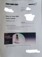1 Ticket Stars in Town 2026 - Lewis Capaldi - 30. Juli 2026