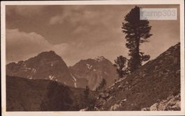 AK 1923 Piz Pisoc und Piz dels Vadès von Tavrü aus